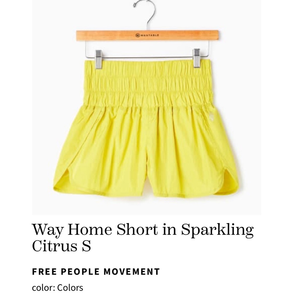 Free people way home short size s